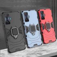 เคสกันกระแทกขาตั้งสำหรับ Xiaomi Redmi K50เกม K40 K30 5G K20 Pro K30S รถยนต์แหวนแม่เหล็กแข็งแรงฝาหลังขาตั้งโทรศัพท์