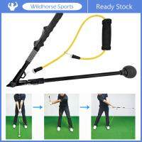 Wildhorse Professional Golf Swing Trainer ทนทานน้ำหนักเบาปรับพับได้