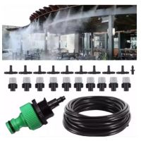 Promotion ชุดรดน้ำสวนต้นไม้ สายฉีดน้ำยาว อุปกรณ์สปริงเกอร์ 20 หัว 10 เมตร Water Hose and Water Tap Adapter Set พร้อมส่ง รดน้ำ อัตโนมัติ รดน้ำ ต้นไม้ อัตโนมัติ ระบบ รดน้ำ อัตโนมัติ สปริง เกอร์ รดน้ำ