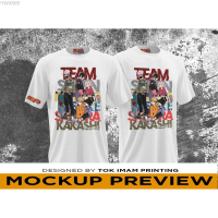 Summer Naruto product KAKASHI New printed T-shirt, suitable for all genders fashion versatile t-shirt