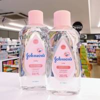 Johnson Baby Oil Pink จอห์นสันเบบี้ออยล์สีชมพู มี 2 ขนาดให้เลือก