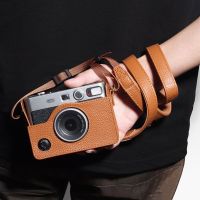 ↂ▬┅ Durable Retro Protective Sleeve Compatible with FujifilmInstaxMiniEVO Scratch Resist Camera Protector Case with Strap