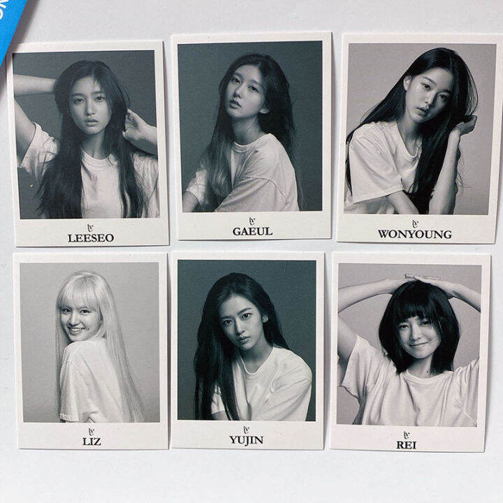 IVE DAZED KOREA การ์ดรูปภาพนิตยสาร Januvuary การ์ด Lomo Kpop Idol Gaul