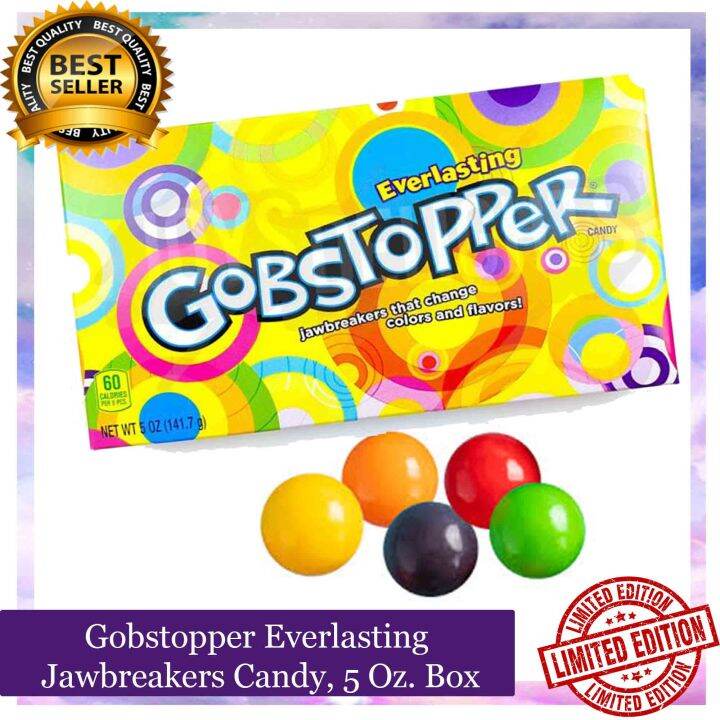 Gobstopper Everlasting Jawbreakers Candy, 5 Oz. Box Lazada PH