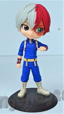 Banpresto Q Posket My Hero Acdemia Shoto Todoroki Ver.B ตัวโชว์ไม่มีกล่อง ่ความสูง 14 เซนต์