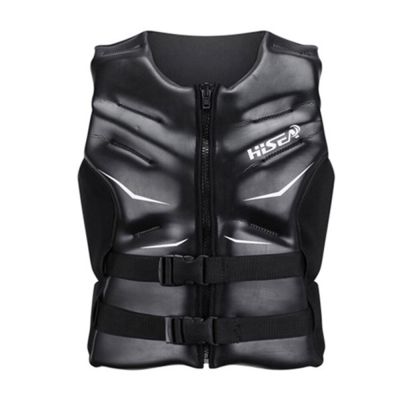 Neoprene Adult Life Jacket High Quality Light Leather Water Sports Surfing Rafting Swimming Jet Ski Sailing Buoyancy Life Jacket  Life Jackets
