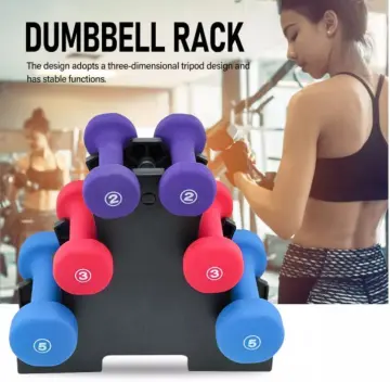 Home Gym Weight Lifting Equipment Dumbbell Storage Holder Stand Fixed Rack  Base Equip Halteres Rack Stand