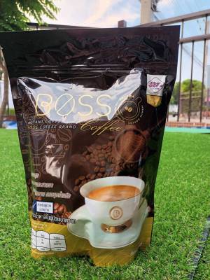 (พร้อมส่ง) กาแฟ สำเร็จรูป boss coffee กาแฟบอส ผ่านการคัดสรรเมล็ดกาแฟอย่างดี มีกลิ่นหอมที่ปรุงพิเศษ 1ห่อ