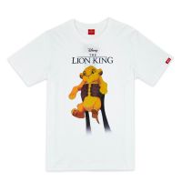 Disney Lion King Family -T Shirt เสื้อยืดไลอ้อนคิงครอบครัว สินค้าลิขสิทธ์แท้100% characters studio