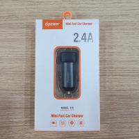 หัวชาร์จในรถ D-POWER  Type C  รุ่น QC06 ที่ชาร์จในรถ car charger ชาร์จเร็ว PD 80W หมุนได้ 90 องศา