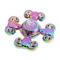 Argali Head Zinc Alloy Fidget Spinner Colorful Metal EDC Hand Spinner For Focus Relieves Stress Adult Kids Funny Creative Toys Fidget Spinners  Cubes