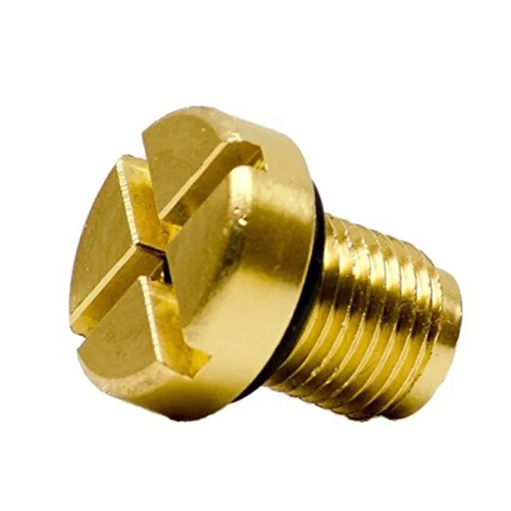 Brass Upgrade Coolant Reservoir Expansion Tank Bleeder Screw for BMW