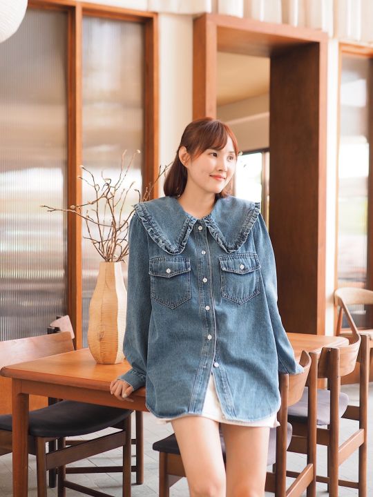 jeans-shirt-เสื้อเชิ้ตยีนส์