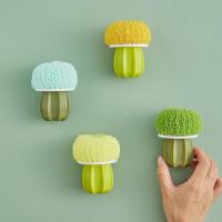 XHLXH Household Cute Cactus Shaped Dishwashing Cleaner Ball Dish Scrubber Cleaning Tool Pot Brush