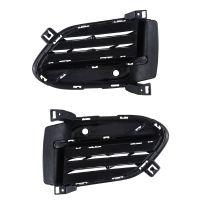 1Pair Front Bumper Outer Grille Cover Replacement Accessories Fit for BMW X6 F16 2015-2019 51117319777, 51117319778