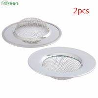 2Pcs New Sink Drain Kitchen Waste Filter Catcher Stopper Shower Drain Hole Filter Metal Sink Strainer 11.3/9/7/6.4/5.3cm