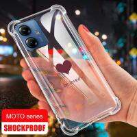 Motorola MOTO G50 5G 5G 5G G51 G71เร็วมาโคร G9เคสกำลังไฟ G9Plus G8ใสกันกระแทกหัวใจป้องกันถุงลมนิรภัยมุมทั้งสี่มุมผ้าคลุมต้านทานตก