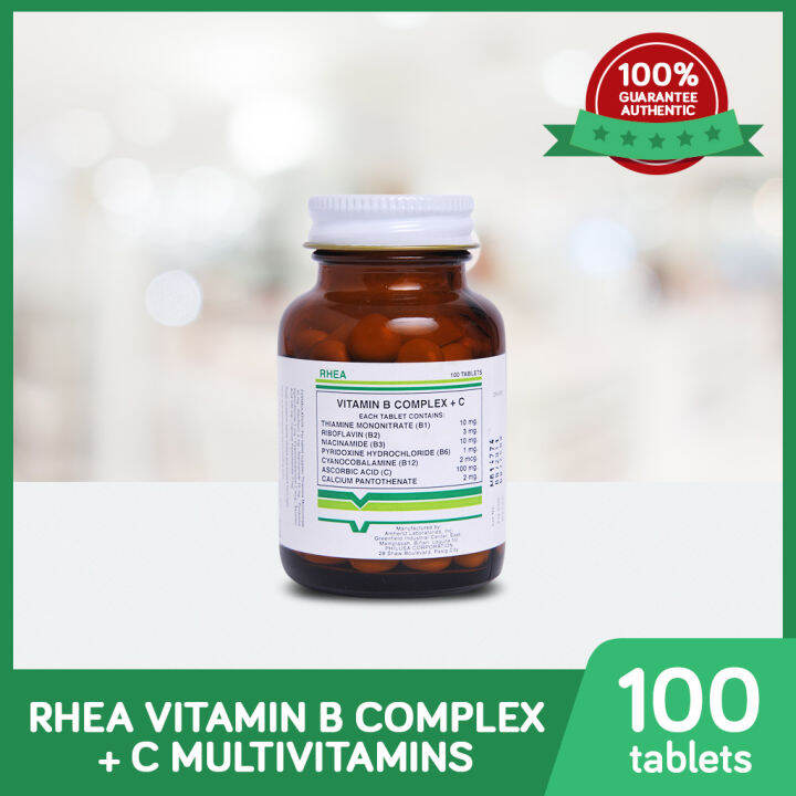RHEA Vitamin B Complex Lazada PH