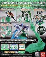 ACTION BASE 02 CLEAR SPARKLE GREEN