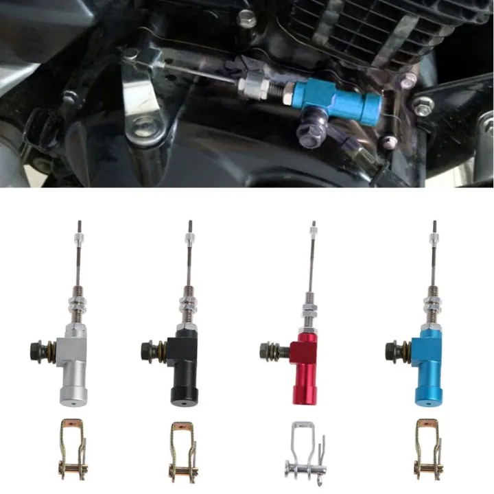 thumbnail image 2 of Hydraulic Clutch Pump For Motorcycle, Autocycle & Bicycle - Aluminum Alloy, Universal Fit, Red Finish 2 of 12