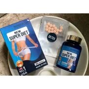 Viên Giảm Cân New Super Diet Mỹ Nhập Khẩu Chính Hãng Hộp 30 Viên