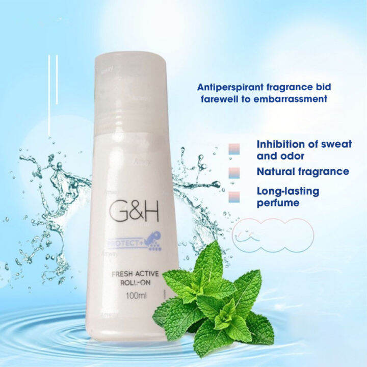 G&H Antiperspirant Beads RollOn For Fragrance Antiperspirant Lotion