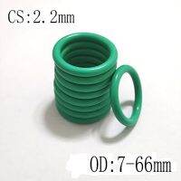 10Pcs FKM O-Ring Rubber Sealing  Thickness 2.2mm OD 7-66mm  Gasket Ringcorrosion Resistan 7x2.2 8x2.2 12x2.2 Gas Stove Parts Accessories