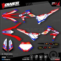 PowerZone Custom Team Graphic Decal &amp; Sticker Kit For BETA Xtrainer 2015 2016 2017 2018 2019 003