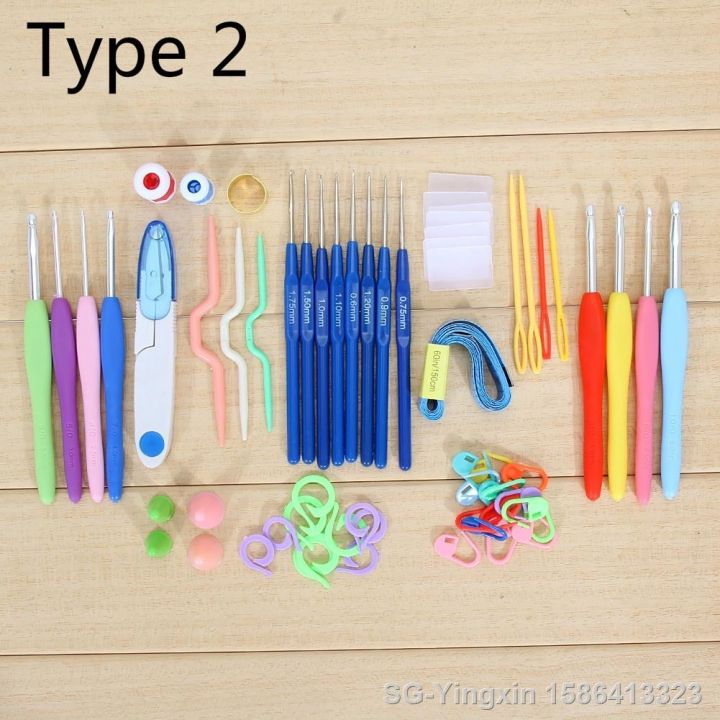 crochet-hook-set-knitting-needles-set-stainless-steel-home-use-sewing-tool-dty-craft-case-crochet-agulha-set-weaving-sewing-tool