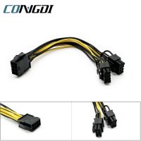 PCI Express 8 Pin Ke Dual 8 (6 2) Pin PCIE Kabel Daya VGA Kartu Video Grafis Adaptor GPU Kabel Pemisah Catu Daya