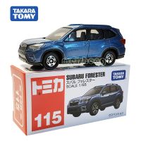 TAKARA Tomi TOMICA Scale 1/65ซูบารุฟอเรสเตอร์115 Impreza 78รถยนต์โลหะหล่อแข็งอัลลอยรถโมเดลของเล่นของขวัญที่เก็บของ