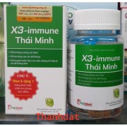 x3 - immune Thái minh hỗ trợ tăng sức đề kháng đường hô hấp