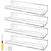 【CC】 Floating Shelves Invisible Wall Thick Mounted Organizer