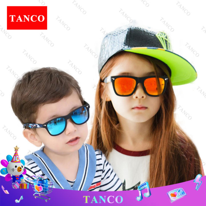 TANCO 1009N Sunglasses for Kids Anti Glare Lens Boys Girls Block ...