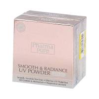 Pharma pure Smooth and Radiance Powder SPF 50 แพ็ค2 แป้ง พัฟ ปกปิด ริ้ว รอย ฝ้า ผสม รองพื้น สำหรับผิวแพ้ง่าย คุมมัน