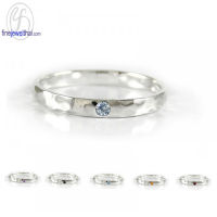 Finejewelthai-แหวน-แหวนพลอย-พลอยแท้-แหวนเงินแท้-พลอยประจำเดือนเกิด-Silver-Ring-Birthstone-R1228gem