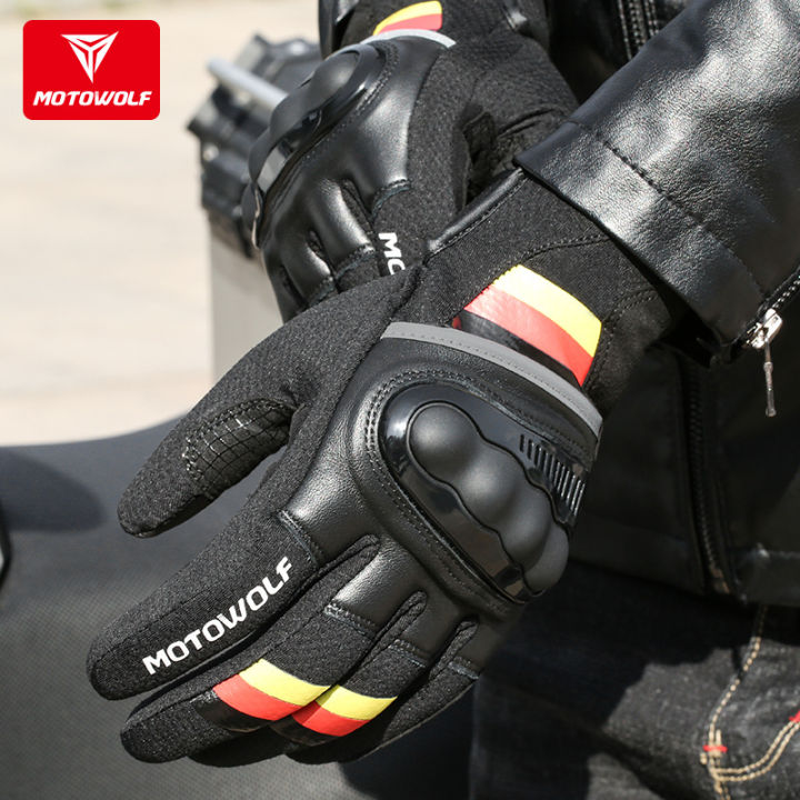 cod-ถุงมือป้องกันการตกสำหรับการขี่จักรยานกลางแจ้งสำหรับรถจักรยานยนต์