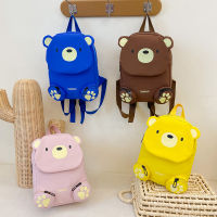 Childrens Bear Backpack 2022 New Fashionable Korean Backpack Kindergarten Girls First Grade Girls Cartoon Schoolbag