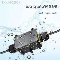 ❄ IP68 Waterproof Junction Box 2 Way 3 Way 6-12mm Connector Gland Electrical 24A 450V Sealed Retardant Outdoor Waterproof Box