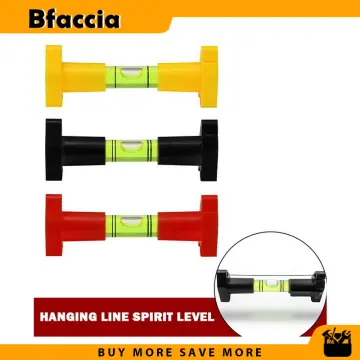 4Pcs String Level Hanging Line for Leveling Surveying, Building Trades,  Bricklaying, Etc. (Yellow) 