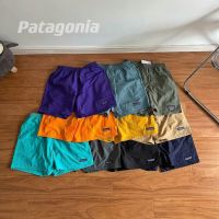 Patagonia กางเกงขาสั้นอเมริกาแบบย้อนยุคห้าจุดแห้งเร็วกางเกงขาสั้น Baggies กางเกงขาสั้นชายหาดลำลองป้องกัน