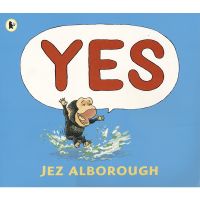 Yes childrens emotional expression picture book great parent-child reading greenway award writer Jez alborough classic best selling story picture book bedtime reading English original imported childrens book