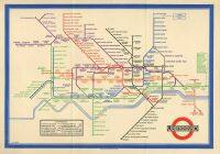 ☞ↂ▥ Vintage 1933 London Underground Tube แผนที่ศิลปะฟิล์มพิมพ์ผ้าไหมโปสเตอร์ Home Wall Decor 24x36inch