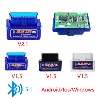 Mini Bluetooth ELM327 V2.1 V1.5 Auto OBD Scanner Code Reader Tool Car Diagnostic Tool Super ELM 327 For Android OBDII Protocols