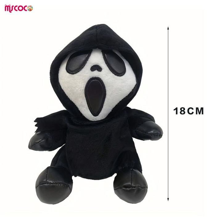 mscoco-ของเล่นตุ๊กตายัดนุ่นฮาโลวีน-ของขวัญวันเกิดวันคริสต์มาสนักฆ่าสยองขวัญฮาโลวีน