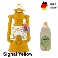 ตะเกียงรั้ว Feuerhand baby special 276 สี Sigbal Yellow พร้อมน้ำมันพาราฟิน 1 ลิตร