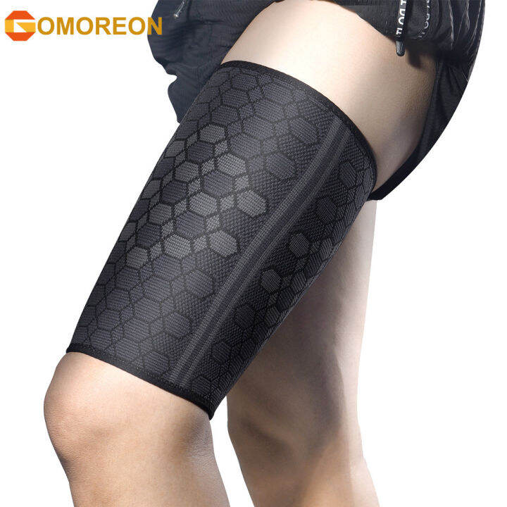 1Pair Thigh Compression Sleeves Quad and Hamstring Support Upper
