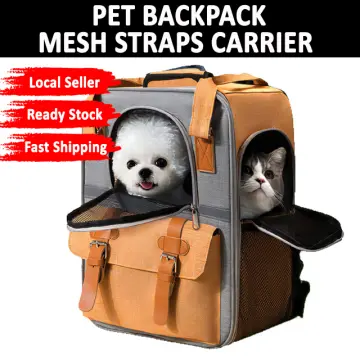 Dog Backpack / Small Dog Accessories / Cats Backpack / Puppy -   Singapore