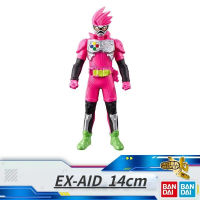 BANDAI Kamen Rider 14CM New EX-AID Soft Rubber Doll Ornament Boy Collection Birthday Gift Toy