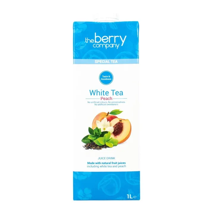 The Berry Company White Tea Peach Juice (1L) Lazada PH